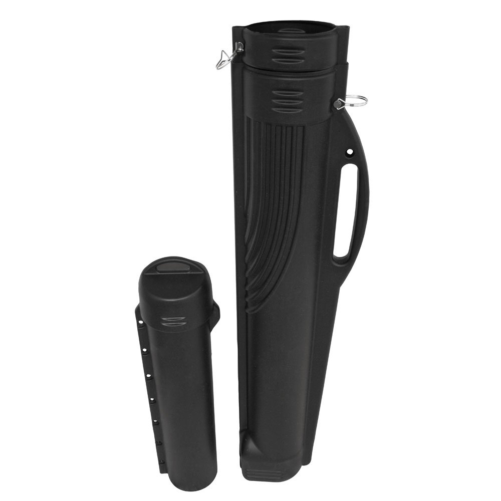 Boxes Bazooka Tele Rutenkoffer | Teleskopierbares Hardcase 1,21m bis 2,36m, Schlagfester Ruten-Transportbehälter, Für Flugreisen & Auto