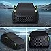 Car Cover Hail Protection Padded for Opel Adam(2012-2025),Anti Hail Thickened Multi-Layered Car Covers Waterproof All Weather with Windproof Rope,Black