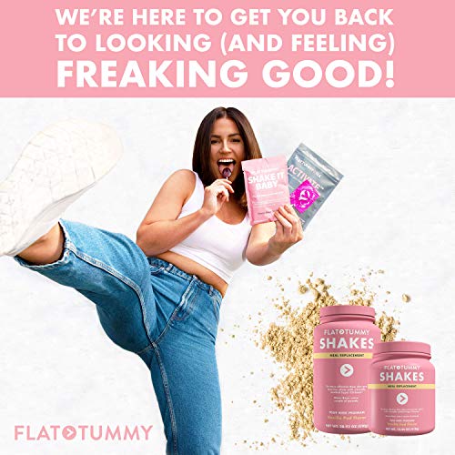 Flat Tummy, Meal Replacement Shake, Vanilla, 14.46 Ounce Buy Online in
