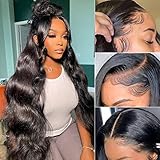 20 Inch HD Frontal Wigs Human Hair Body Wave 13x4 Lace Front Wigs Human Hair Pre Plucked Lace Frontal Human Hair Wigs Body Wave Ear To Ear Lace Frontal Human Hair Wigs for Black Women Glueless Wigs