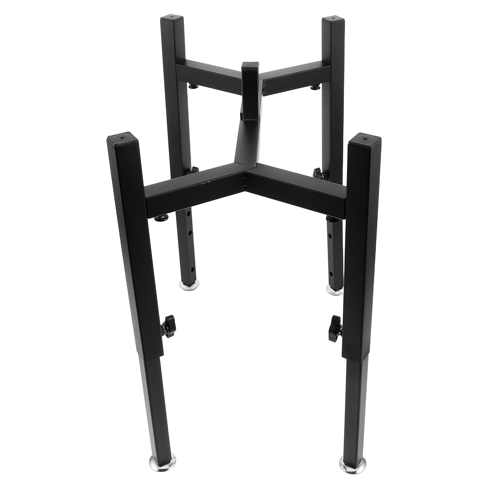 Toyvian Soporte Elevado para Cuencos de Perros Medianos y Grandes Ajustable Altura Estructura Metálica de Acero Inoxidable Resistente Reduce Tensión Cervical para Alimentación Cómoda