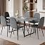 Grey Table + Dark Grey Chairs