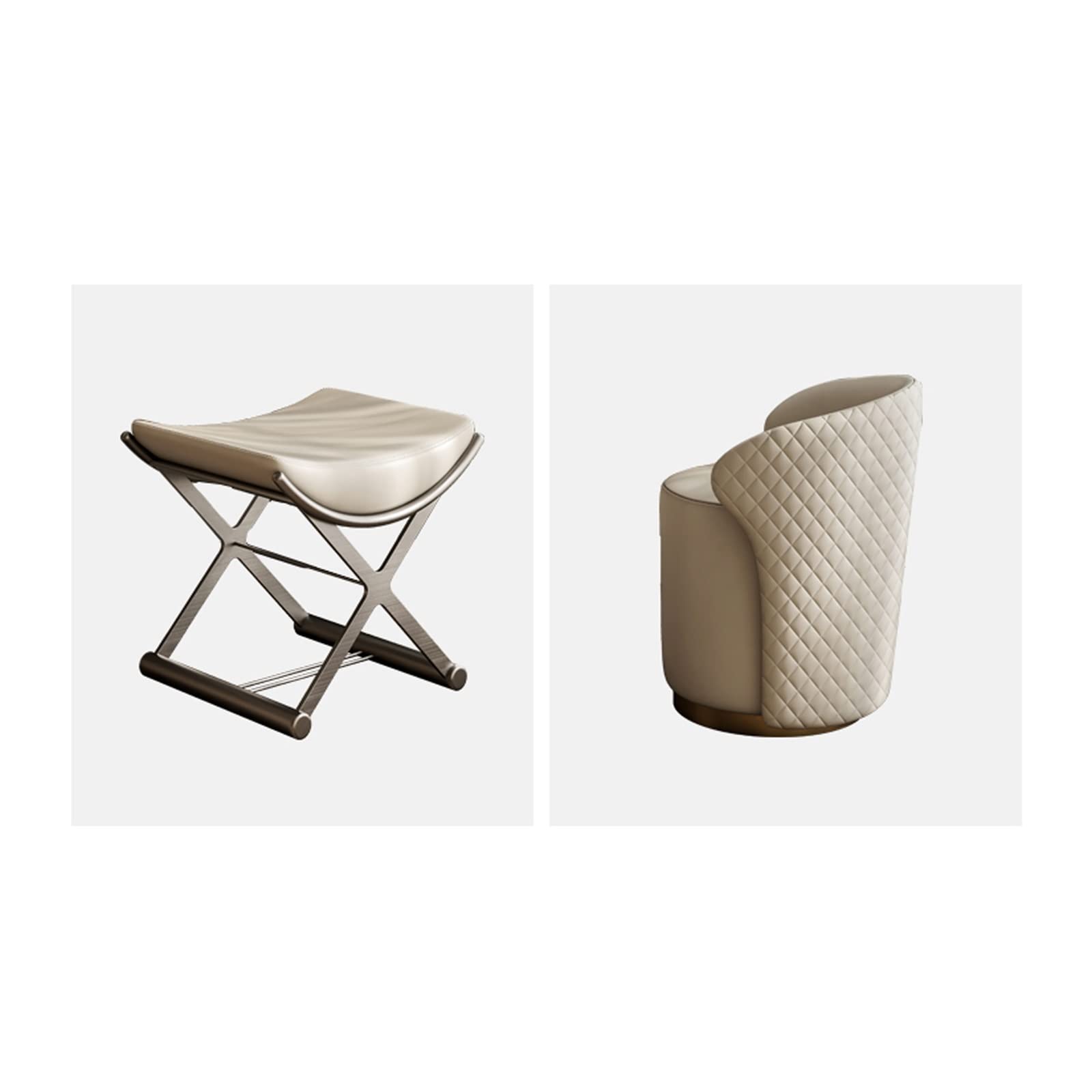 Set di tavolo da trucco minimalista dorato con specchio e sgabello, elegante armadietto portaoggetti dal design semplice per camera da letto e toeletta, dimensioni 80 cm, perfetto per gli amanti del
