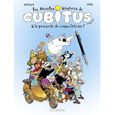 Cubitus (Nouv.Aventures) - tome 13 - A la poursuite du crayon f&eacute;tiche