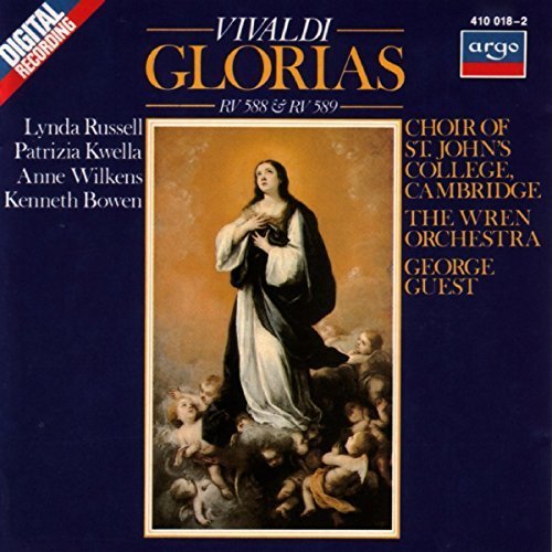 Gloria [Audio CD] Vivaldi and St. Johns Choir
