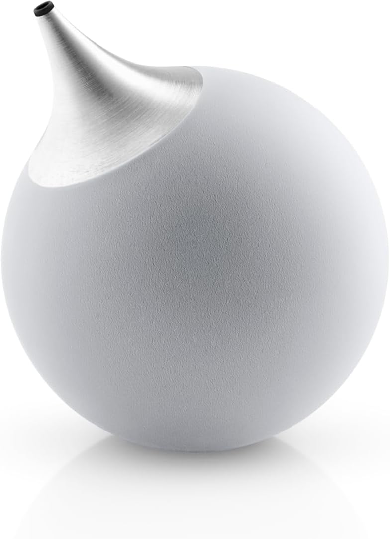 EVA SOLO | Soap Dispenser | Silicone with a Stainless Steel Spout for Kitchen Dish or Hand Soap | Danish Design, Functionality & Quality | Marble Grey