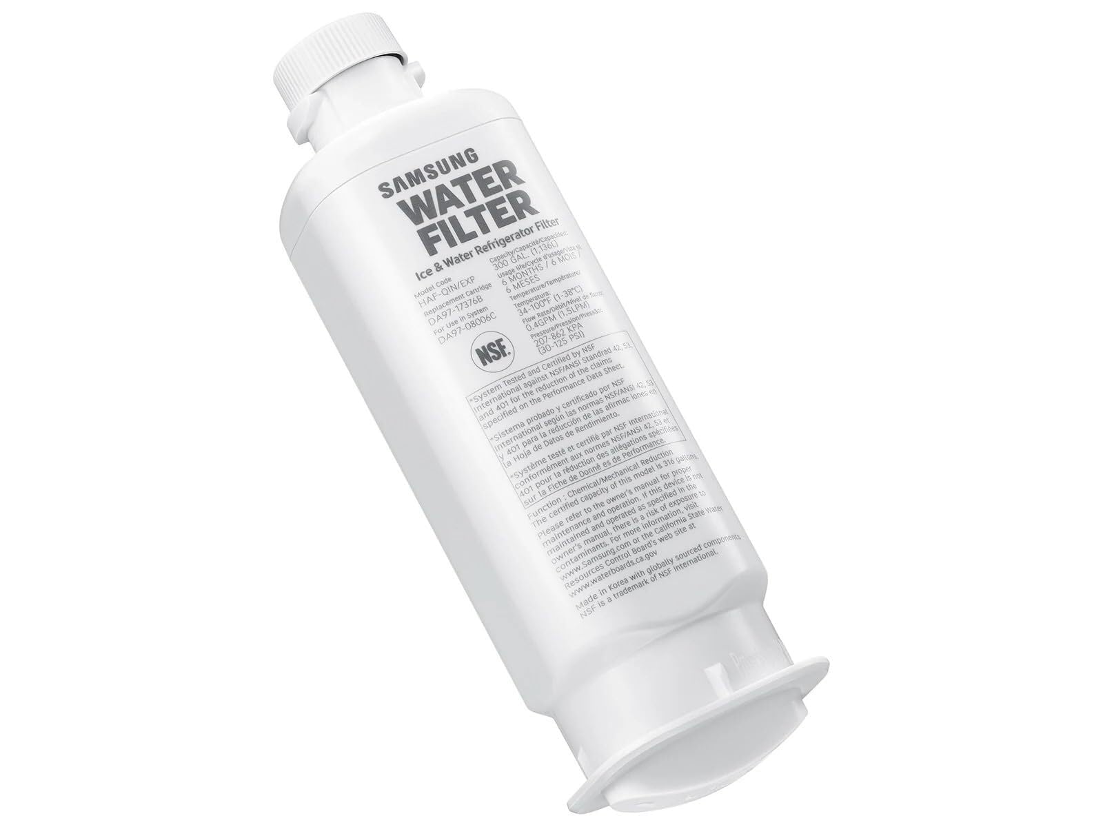 Samsung DA97-17376B Filtre à eau pour réfrigérateur (HAF-QIN/EXP)