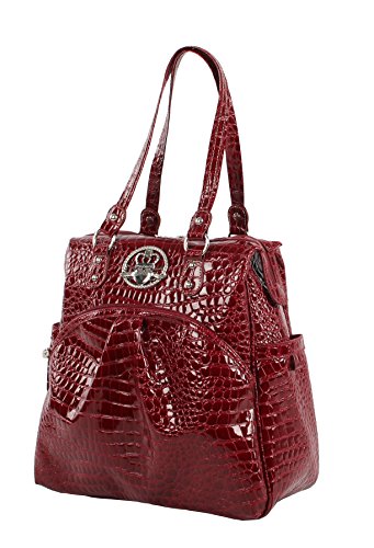 Bolso Shopper PVC Croco 16" Kathy Van Zeeland miniatura 2