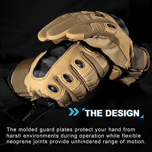 Image of WTACTFUL Tactical Gloves Men Women, Touchscreen Reinforced Palm