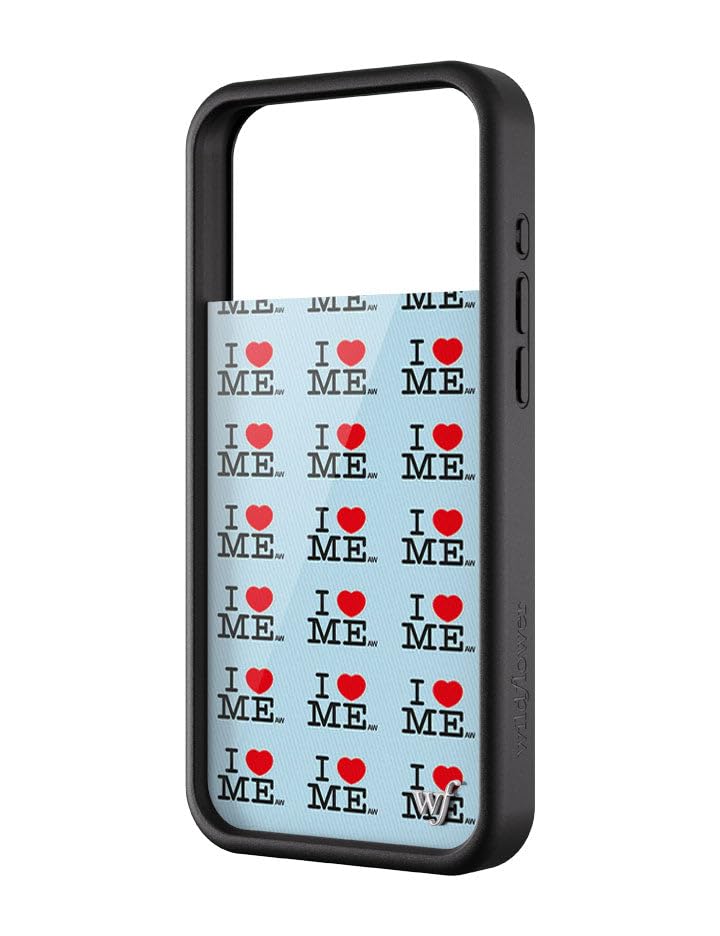 Image of Wildflower Cases - iPhone 17 Pro Max Compatible - I Heart Me | Blue