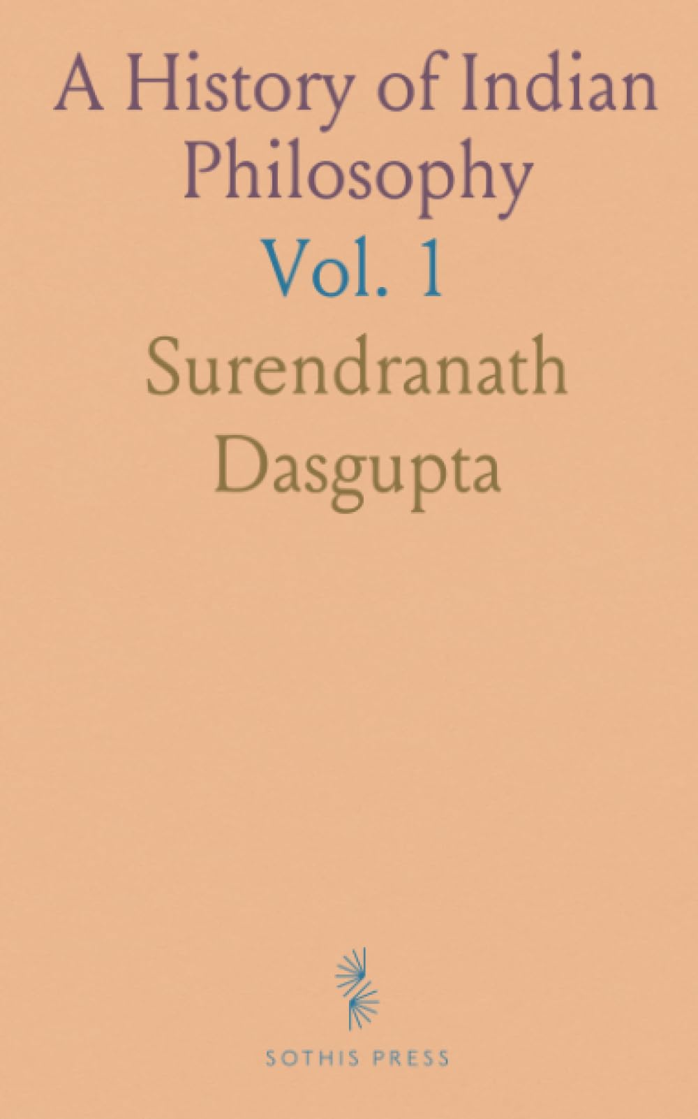 A History of Indian Philosophy