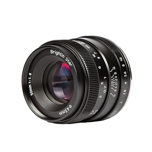 Brightin Star BS-5018-FJB 50Mm F1.8 Standard Manual Focus Prime Lens For Fujifilm Xf-Mount Mirrorless Cameras thumb #2