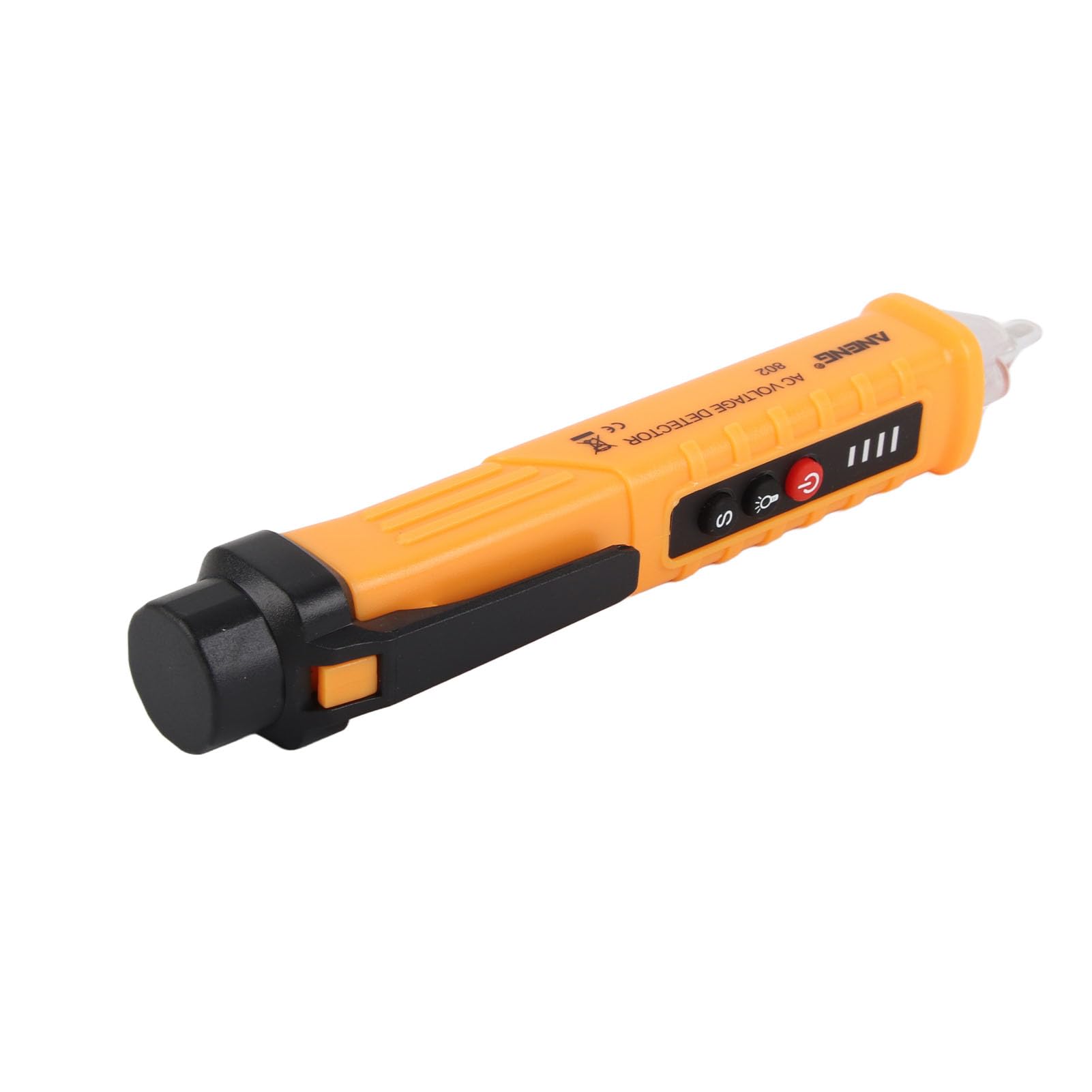 Leapiture AC Voltage Detector Current Tester Household Induction Pen Electrician Test Tool Sound Light Alarm Yellow