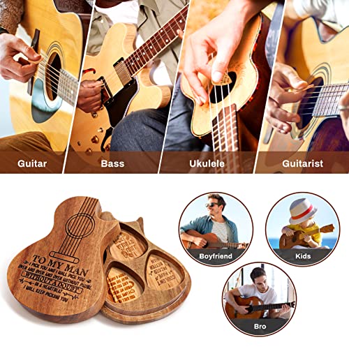 Brynnl 3 pics de guitare en bois avec boîte de sélection, médiators de guitare en bois pour guitare électrique… - Les Beatles, Paul McCartney, John Lennon, RIngo Starr, George Harrison Brynnl 3 pics de guitare en bois avec boîte de sélection, médiators de guitare en bois pour guitare électrique… – Image 8