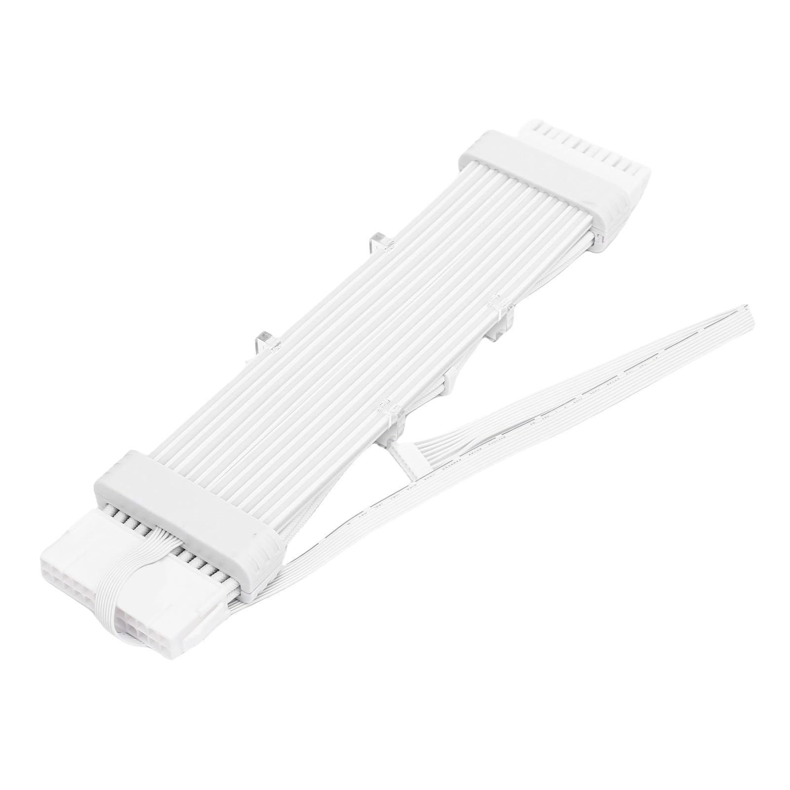 ARGB PC Kabel Zasilający Lina Tkana Silikonowa Przedłużacz PSU