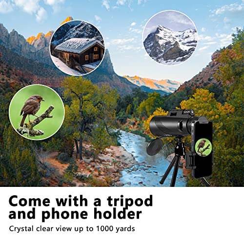 Physiophyx 80X100 Monocular-Telescope High Powered For Smartphone Monoculars For Adults High Definition For Stargazing Hunting Wildlife Bird Watching Travel Camping Hiking thumb #3