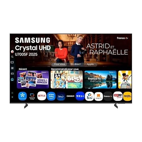 Samsung TV Crystal UHD 43 U7005F 2025 4K Smart TV - vue 9