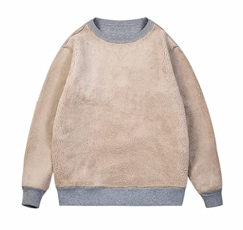 Magcomsen Sherpa Fleece-Lined Men'S Crewneck Sweatshirt thumb #1