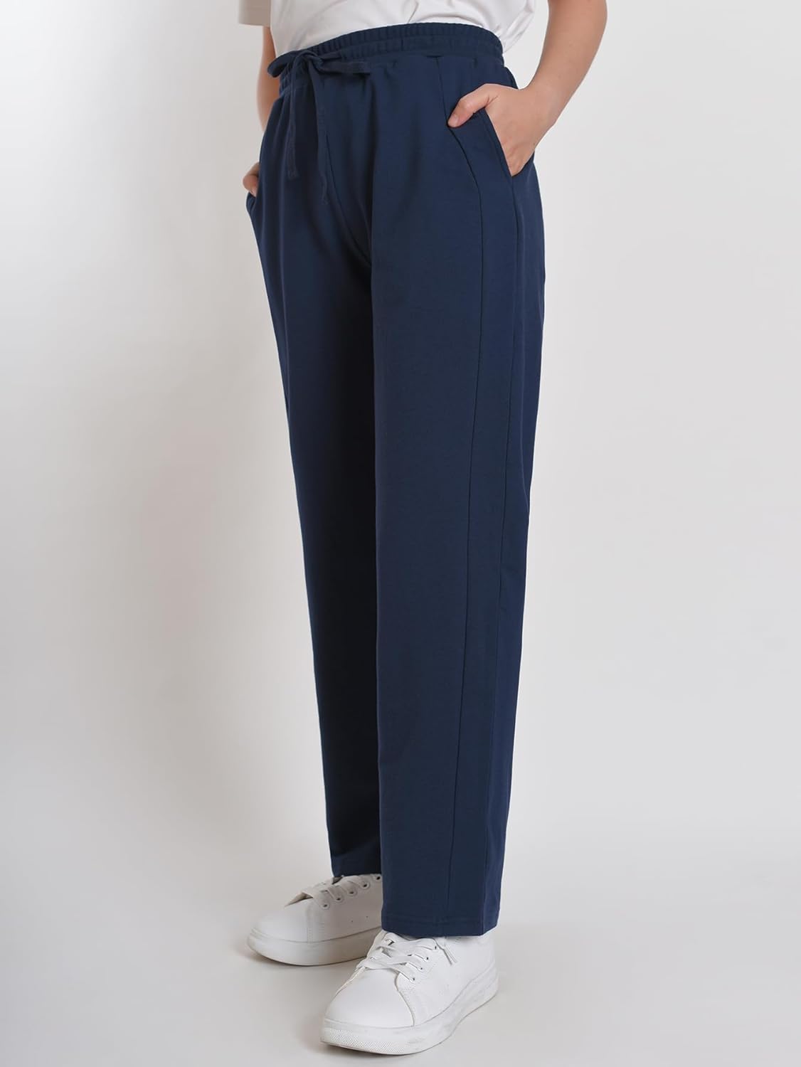 Weintee Women’s Petite Sweatpants Straight Leg