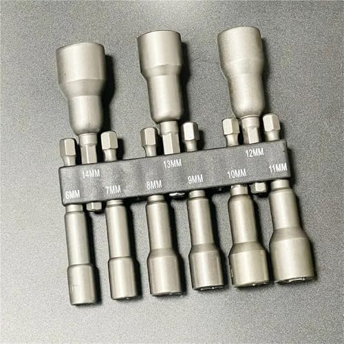 Forets pour tournevis à écrou magnétique 65 mm pour stopper la chute des vis