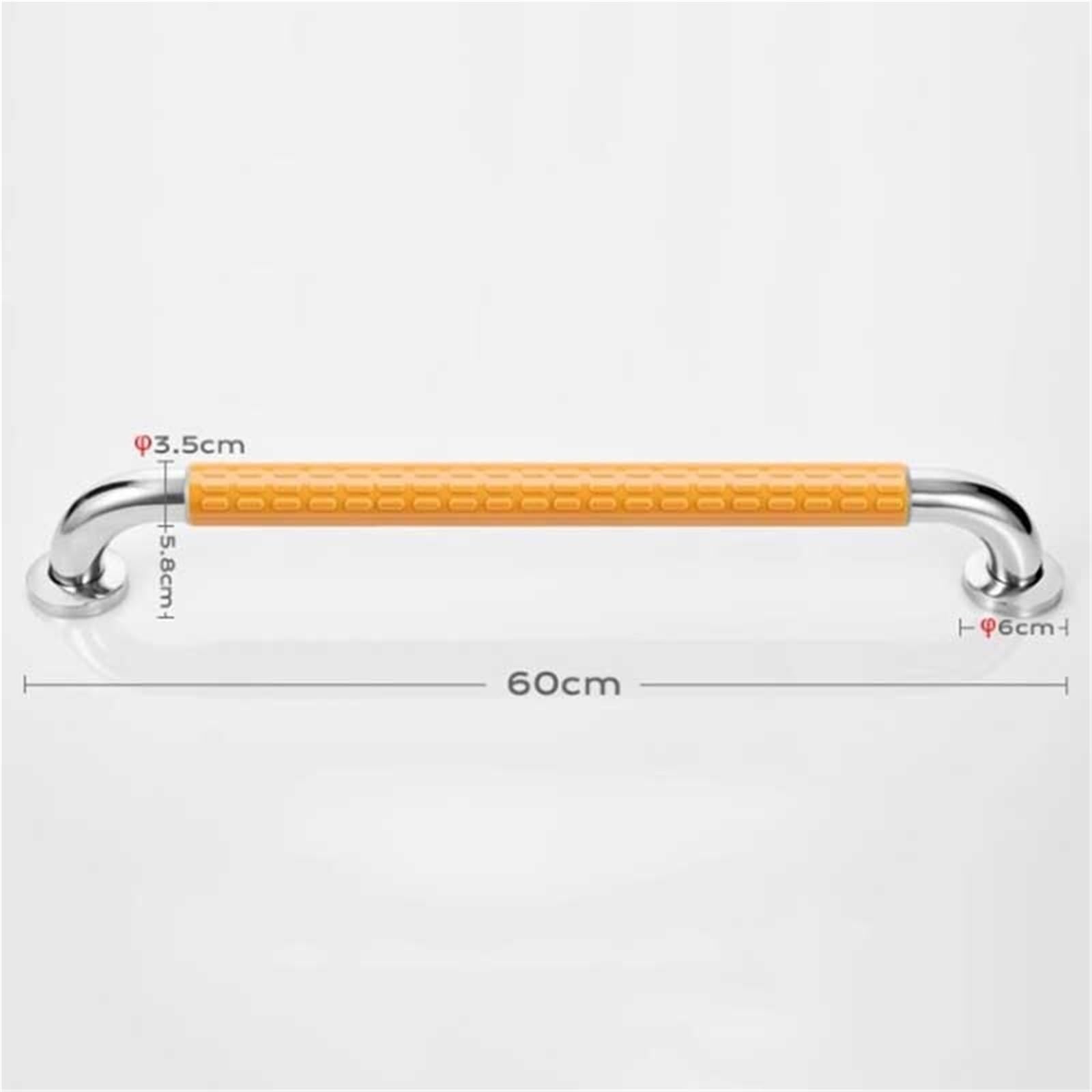 Barras de Apoyo para baños Asa de baño para Personas Mayores, Agarre Fuerte para Inodoro, asa de Seguridad para baño, pasamanos, Accesorios para Barra de Agarre(304 White - 68CM)