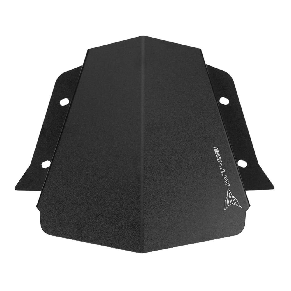 Aramox Protecteur de Pare-Brise pour Moto MT-09 2014-2016, Noir, Accessoire de Modification