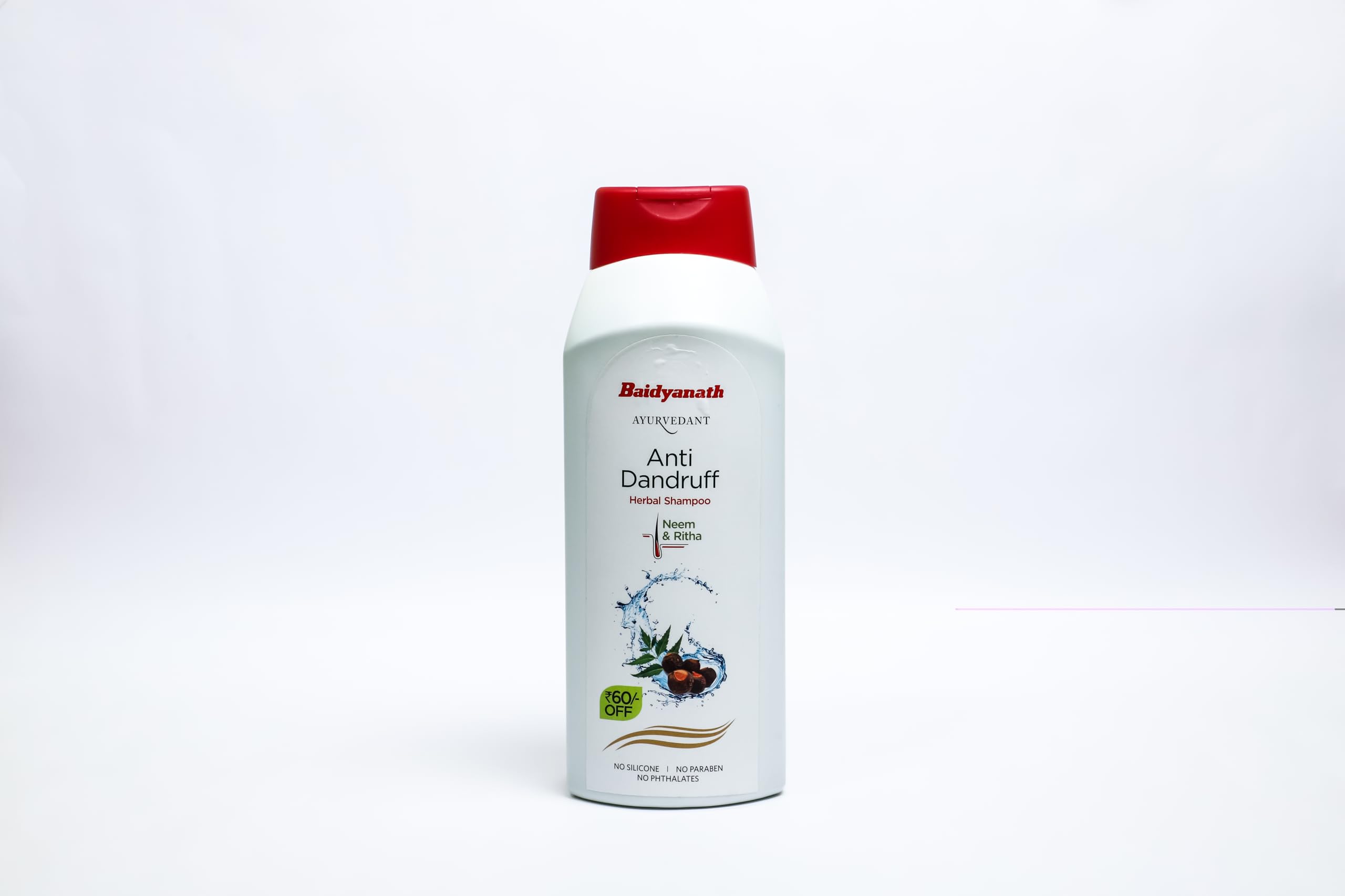 Ayurvedant Anti Dandruff Shampoo | Baidyanath| 1 Ltr | + 8 gm Ayudant Toothpaste Free