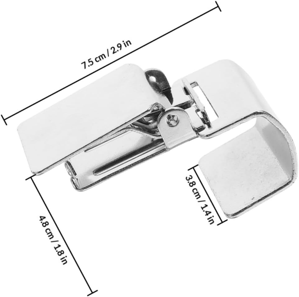 VICASKY 4pcs Heavy Duty Carpet Hanging Clips Metal Corner Clamps for Wall Display Tapestry and Blanket Holder Home Décor Window Treatment