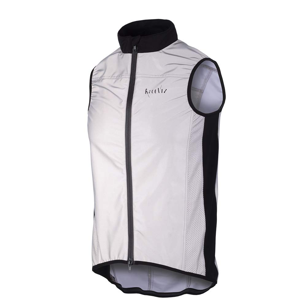 Gilet coupe-vent Wowow Stelvio 2.0 veste cycliste réfléchissante sans manches XL noir
