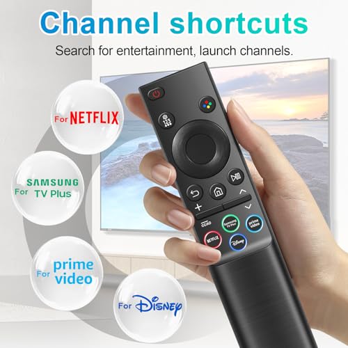 Image of Universal for Samsung TV Remote Control Replacement, Compatible for All Samsung Remote Control for Smart TV Compatible with All S-amsung Smart Curved Frame QLED LED LCD HDTV Series TVs