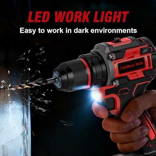 KELNOW 21V Brushless Cordless Drill