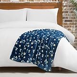 Lucky Brand Daisy Navy Blue Floral...