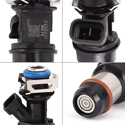 image for BLPextrm 8Pcs Fuel Injectors 4 Holes 17113553 17113698 Compatible with