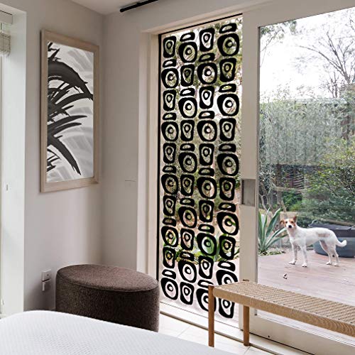 Stylish Mid-Century Modern Black Room Divider DIY Kit - Customizable 5-Panel Home Décor Screen - Image 3