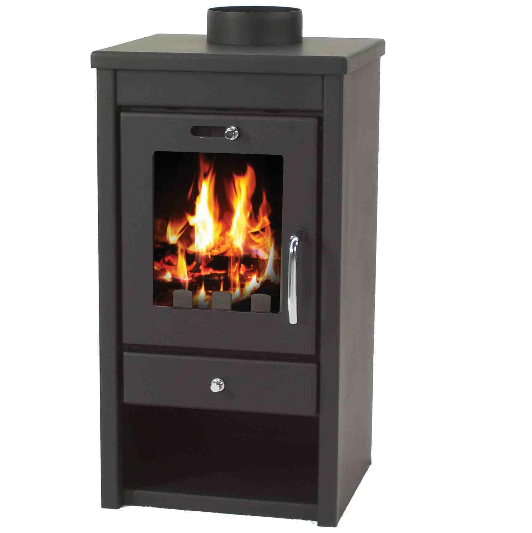 Kaminofen 7kW Holzofen Kachelofen Werkstattofen Heizofen Ofen Kamin A 56310 AWZ