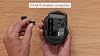 Mouse inalámbrico portátil para computadora Amazon Basics, ergonómico, óptico de 2.4 GHz, DPI ajustable, fácil de usar, compatible con PC, Mac, laptop, negro 8