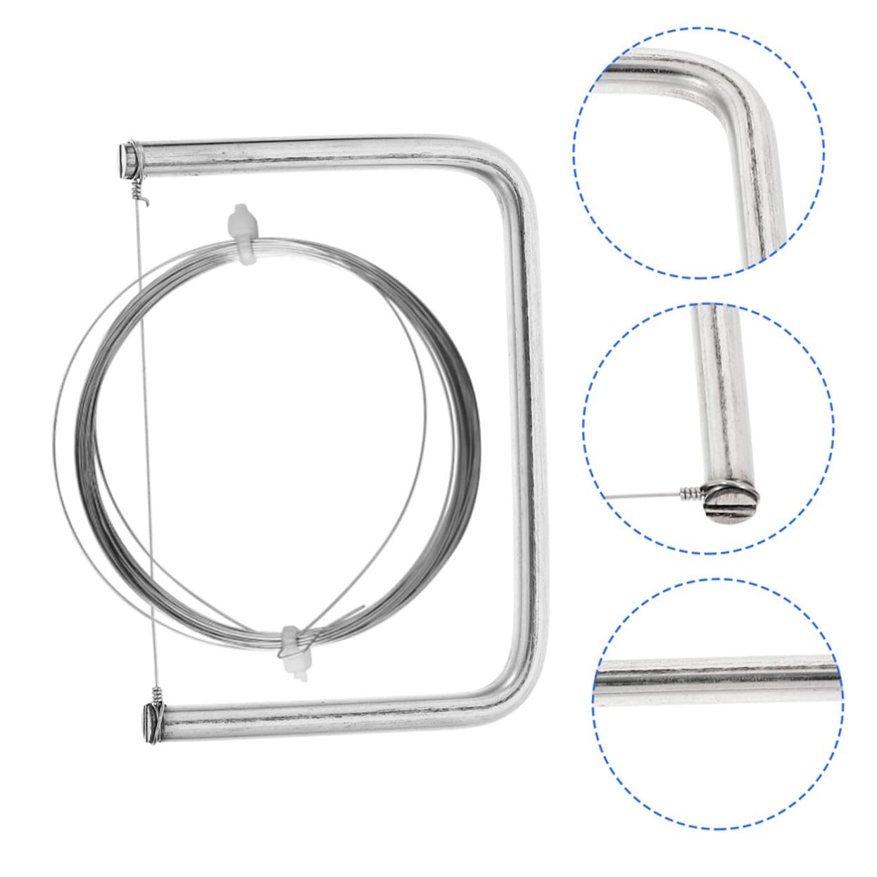 PartyKindom Outil de Coupe en Acier Inoxydable pour Sculpture et Argile, Design Léger et Finement Poli, Kit DIY Coupe-Boue pour Loisirs Créatifs et Poterie