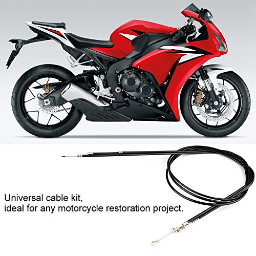 Kit de Projeto de Restauração de Motocicleta Com Cabo de Acelerador de Freio de Embreagem, Kit de Ca