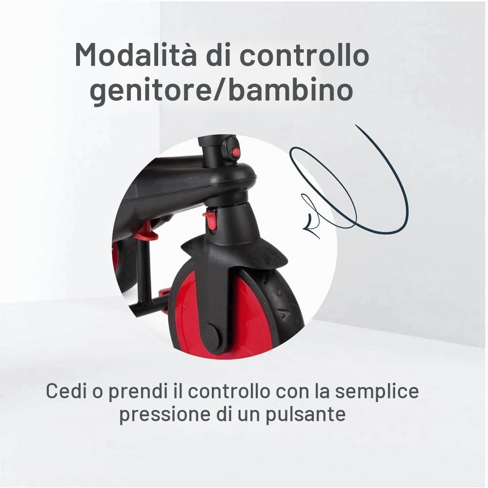 Smartrike STR3 - Triciclo pieghevole 6 in 1 per bambini, con certificazione, da 1 a 3 anni