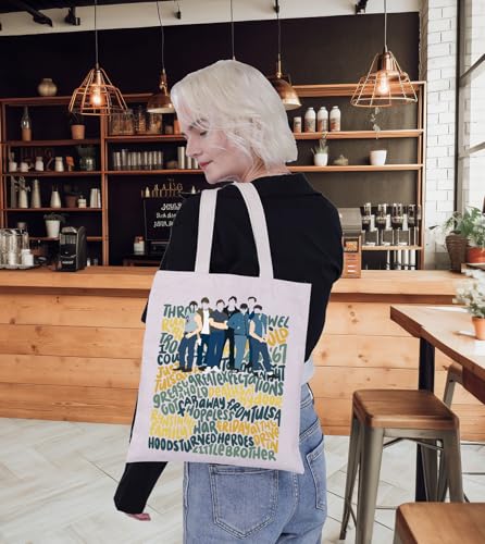 G2TUP Outside Musical Tote Bag Ponyboy & Johnny Fsns Gift Out-side Shoulder Bag Musical Merch3