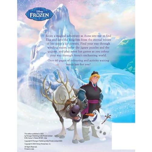 Image of Disney Frozen Jumbo Colouring Book