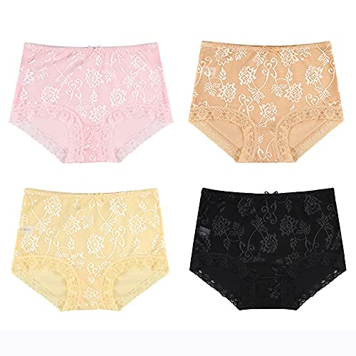 Culotte coton femme haute qualité WENJUN slip hipster en coton peigné taille XXL