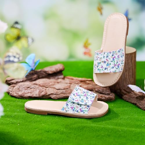 Image of THEE BRON Girls Cute Slip-On Slippers Stylish Sandals for Toddlers & Kids