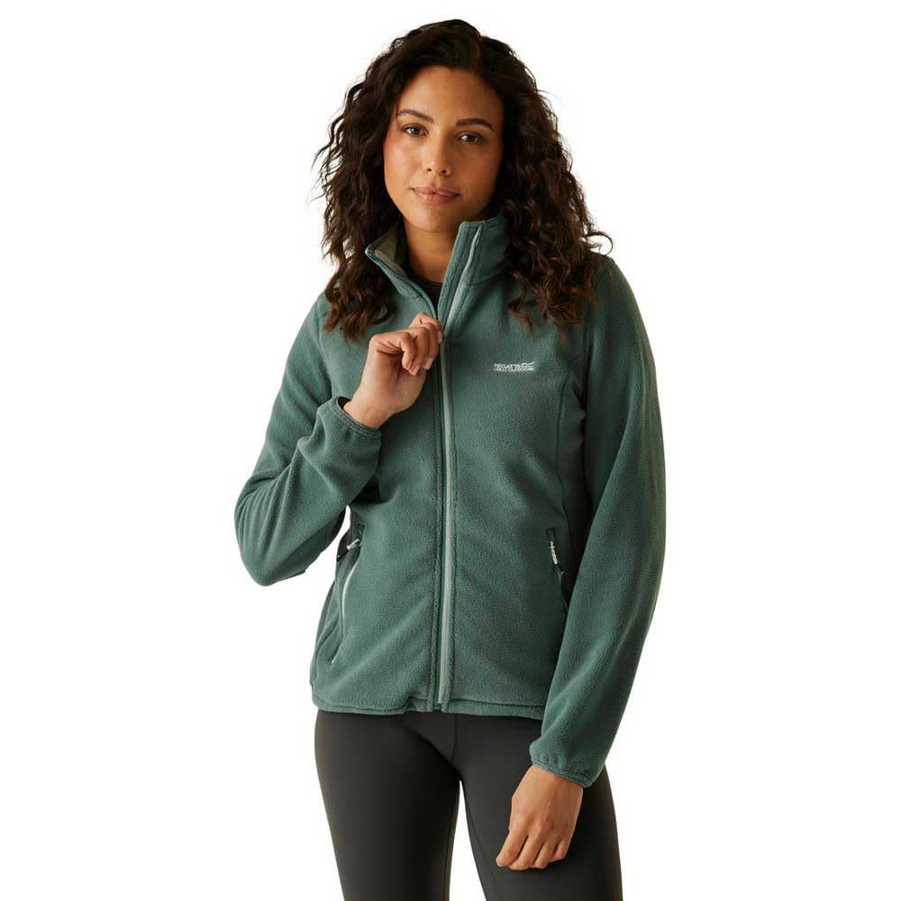 Regatta Womens Floreo Iv Fleece, Green, Size 14, Women