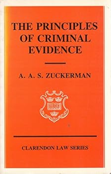 Paperback The Principles of Criminal Evidence (Clarendon Law Series) Book