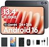 Tablet TABWEE 13.4 pulgadas Android 16 con teclado, 2K 120Hz, 24GB RAM, 256GB | Gemini AI, 2.2GHz Octa-Core, 10000mAh, pantalla IPS, incluye lápiz y mouse 2