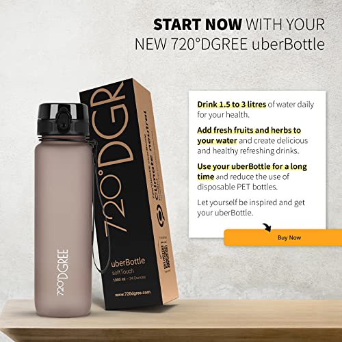 Image of 720DGREE uberBottle Strainer Drinking Bottle 1.5 L BPA-Free in Over 40