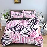 ❤MATÉRIAU DE HAUTE QUALITÉ:110gsm Microfibre housse de couette pour plus de résistance et une excellente douceur,plus résistant à la décoloration,chaud et confortable