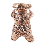 Eigenschaften: Das Knopfdesign erleichtert das An- und Ausziehen. Die elastische Taille und das flexible 4-Bein-Design halten den Hund im Winter warm.