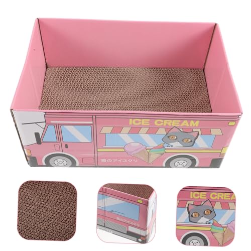 SUPVOX Placa Para Arranhar Gatos Maca Para Gatos Grande Arranhador Para Gatos Casa Para Arranhar Gat